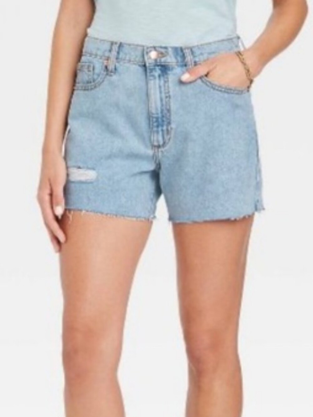 Universal Thread Denim Boyfriend Shorts Size 12 New